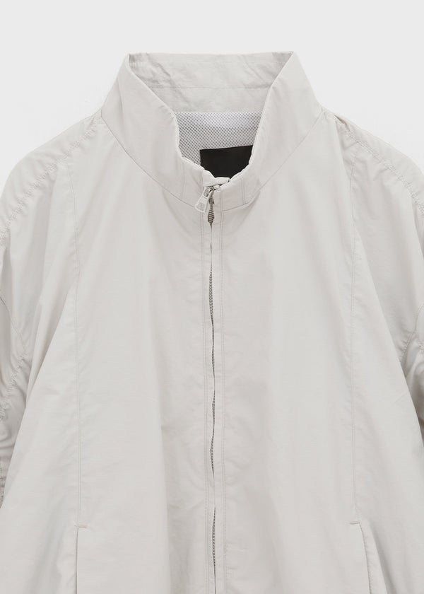 (UNISEX) Bracken Shirring Two-way Nylon Jumper