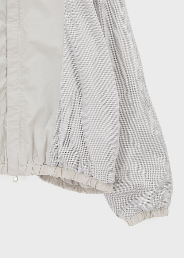 (UNISEX) Bracken Shirring Two-way Nylon Jumper