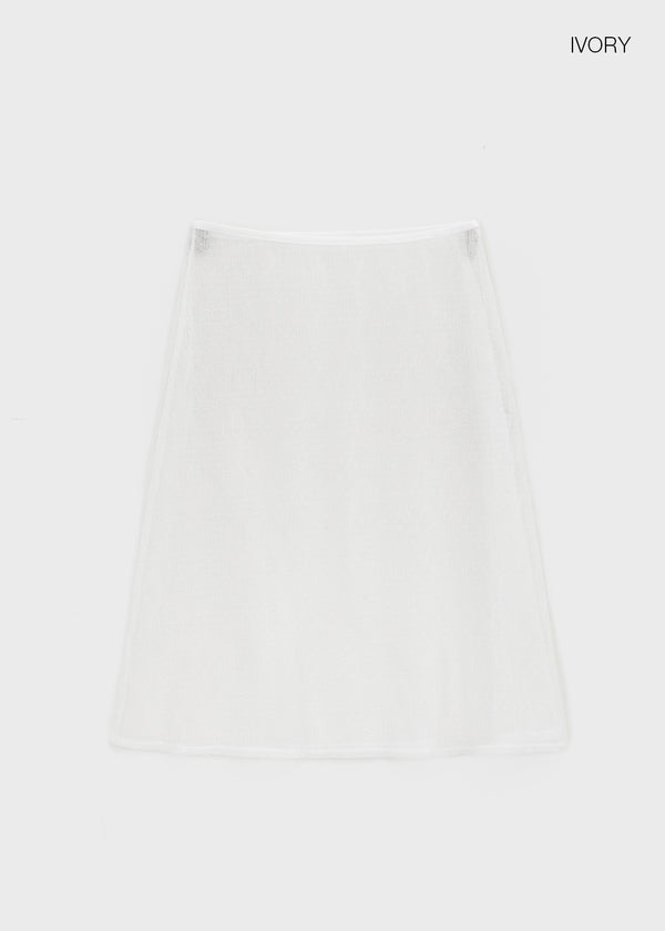 Kradin Lace Midi Skirt