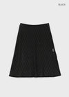 Kradin Lace Midi Skirt