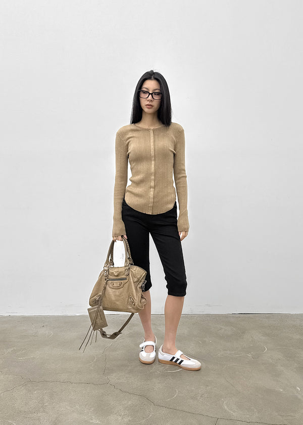 Slepp Cotton Capri Pants