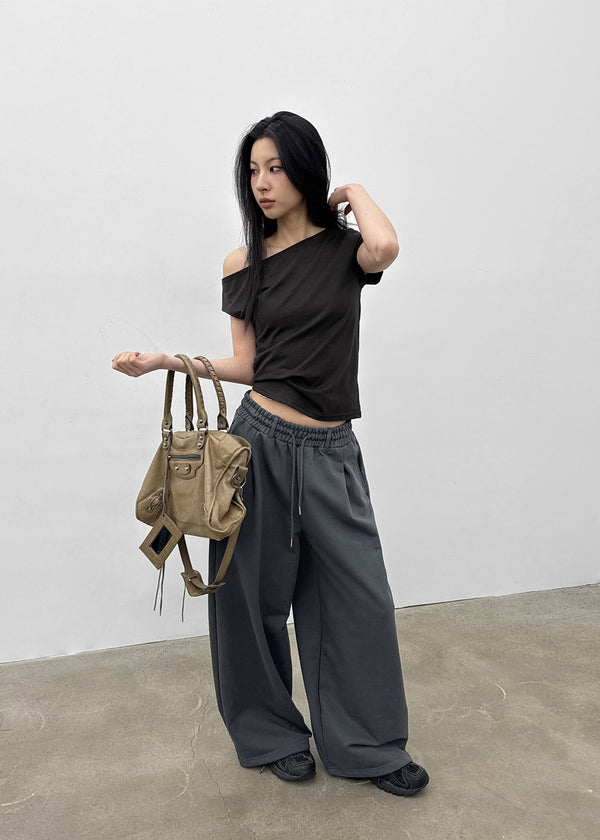 [MADE] Dikiden Wide Two-Way Banded Pants