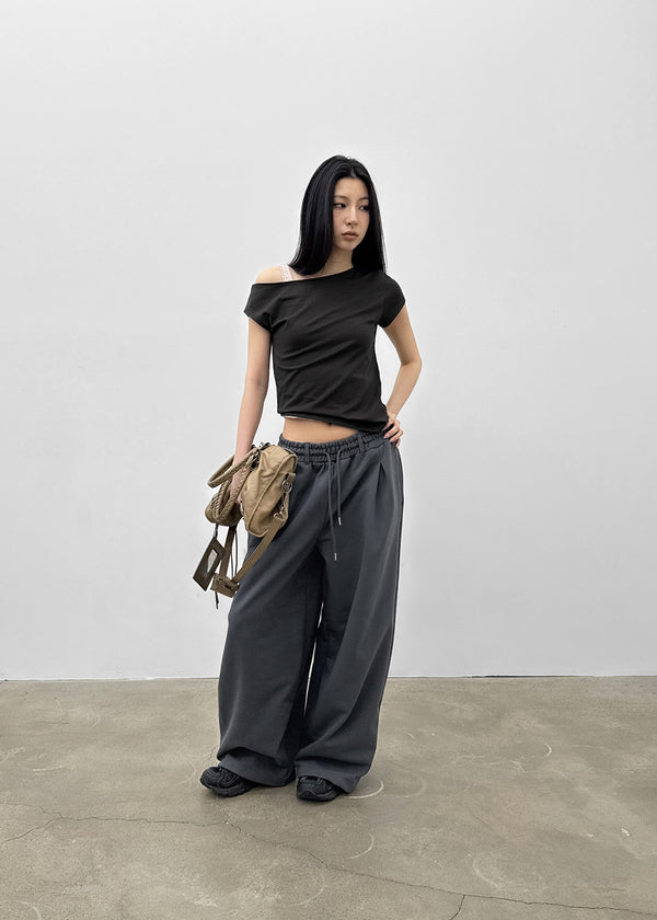 [MADE] Dikiden Wide Two-Way Banded Pants