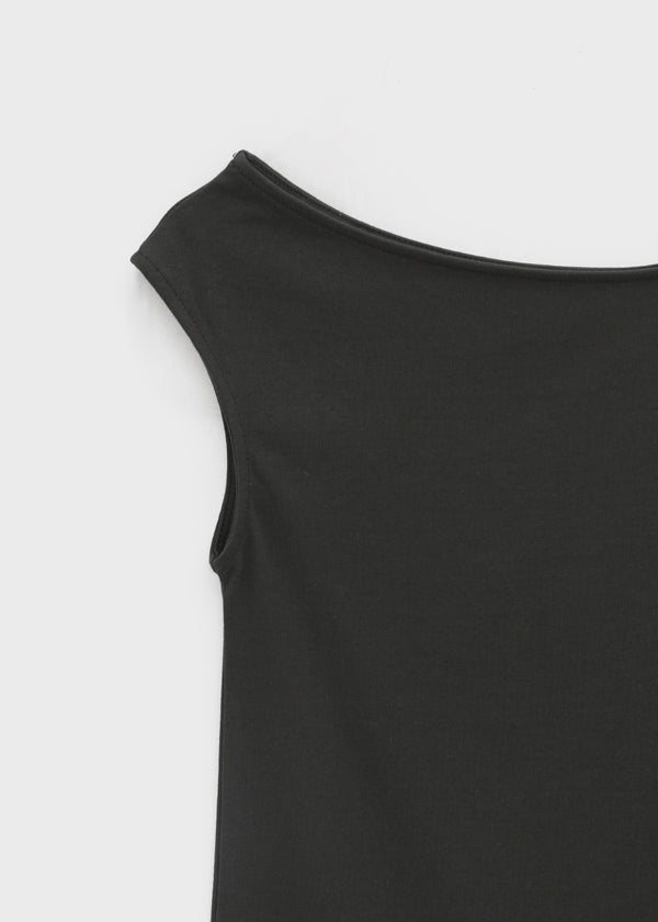 Srank Unbal Off-shoulder Short Sleeve T-shirt