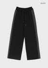 [MADE] Wirano Color-Block Wide Banded Pants