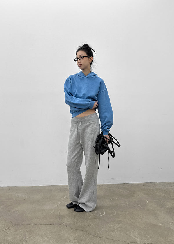 [MADE] Higg Low-Rise Bootcut Banded Pants