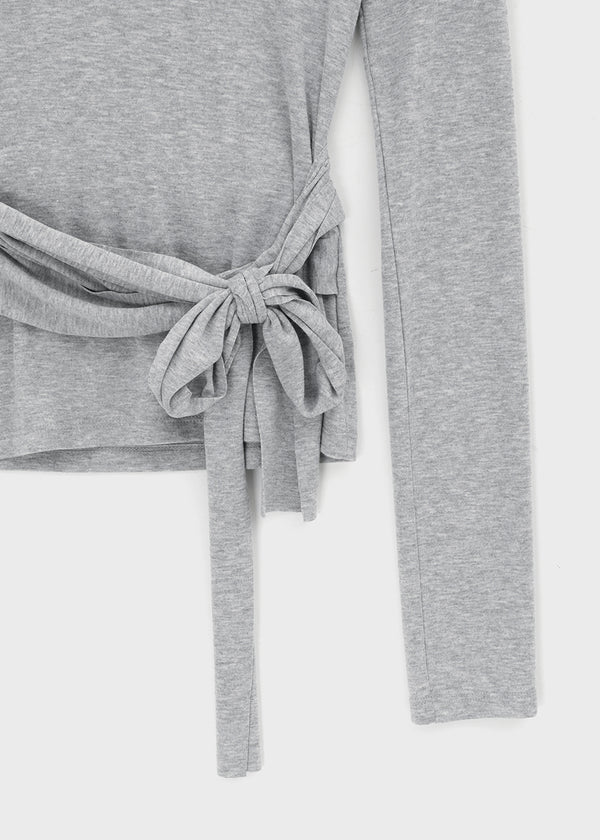 [MADE] Yelty Off-Shoulder Strap Long-Sleeve Tee