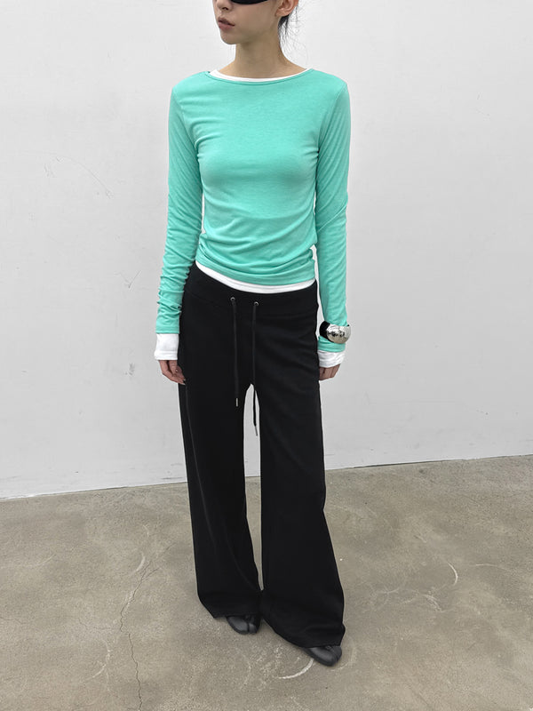 Entoning Round Long Sleeve Tee