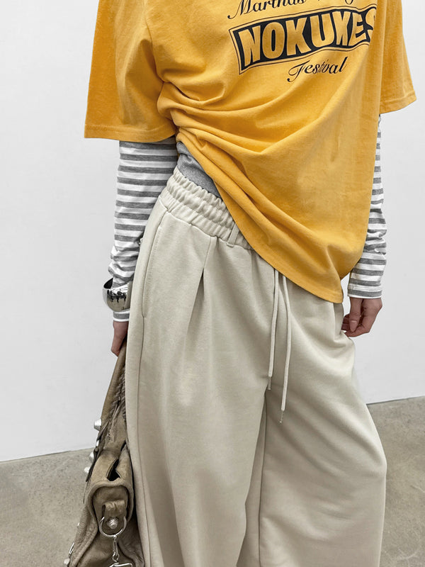 [MADE] Dikiden Wide Two-Way Banded Pants