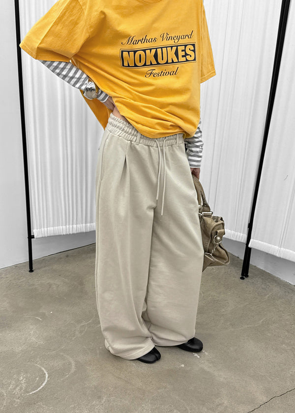 [MADE] Dikiden Wide Two-Way Banded Pants