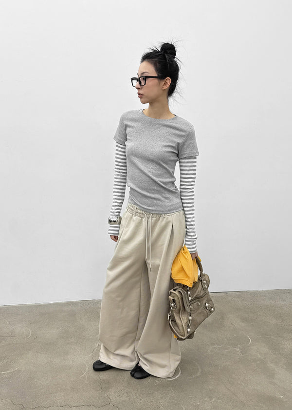 [MADE] Dikiden Wide Two-Way Banded Pants