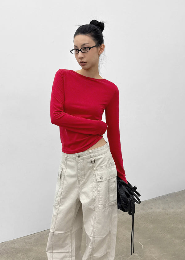 Entoning Round Long Sleeve Tee