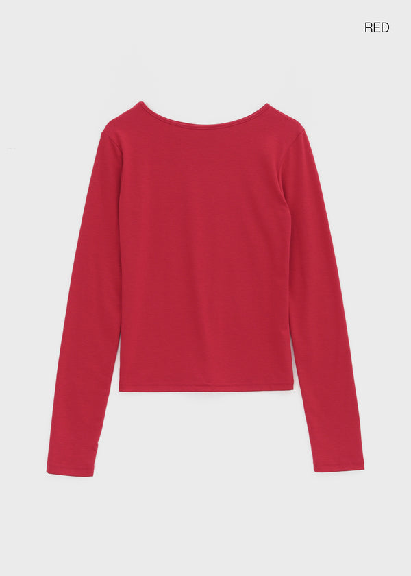 Entoning Round Long Sleeve Tee