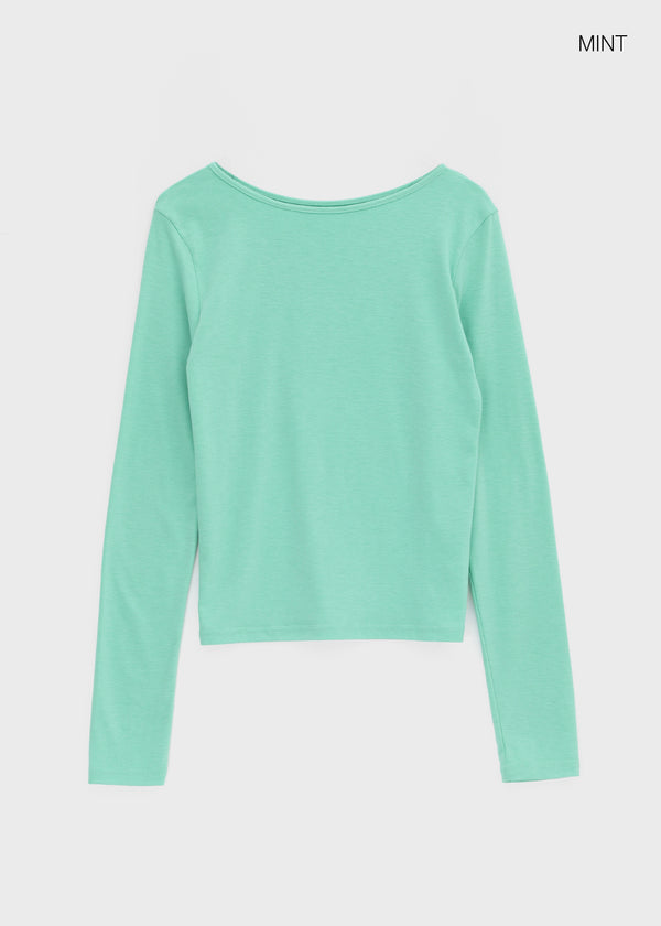 Entoning Round Long Sleeve Tee