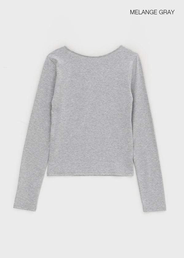 Entoning Round Long Sleeve Tee