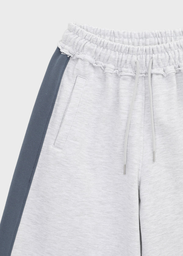 [MADE] Wirano Color-Block Bermuda Banded Pants