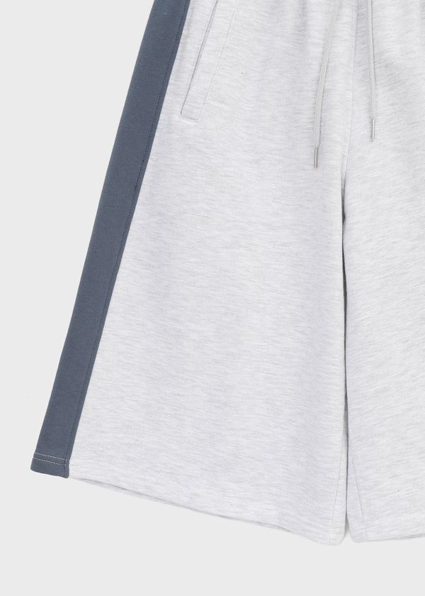 [MADE] Wirano Color-Block Bermuda Banded Pants