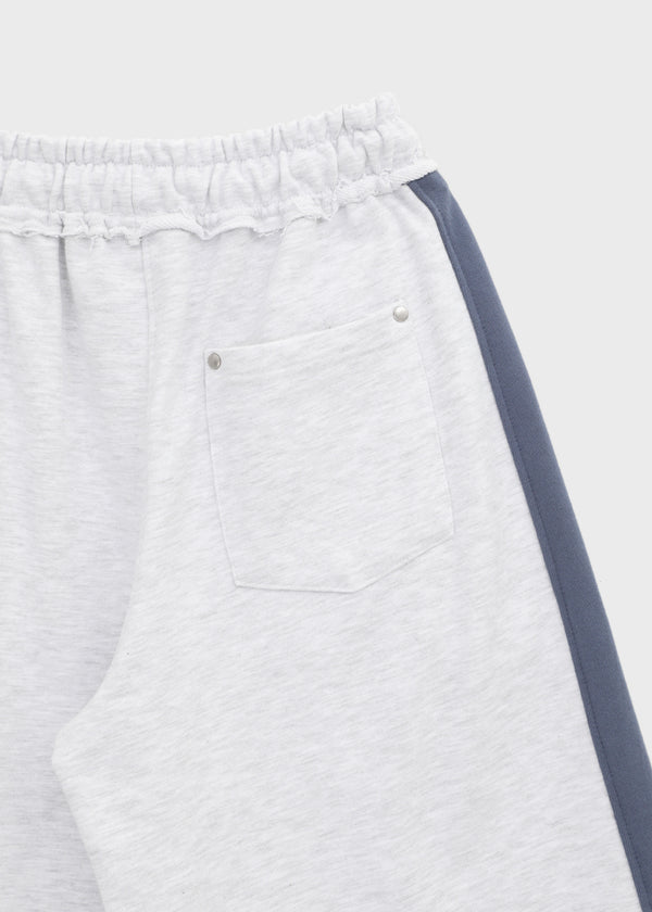 [MADE] Wirano Color-Block Bermuda Banded Pants