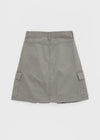 Tokoi Washed Cargo Midi Skirt