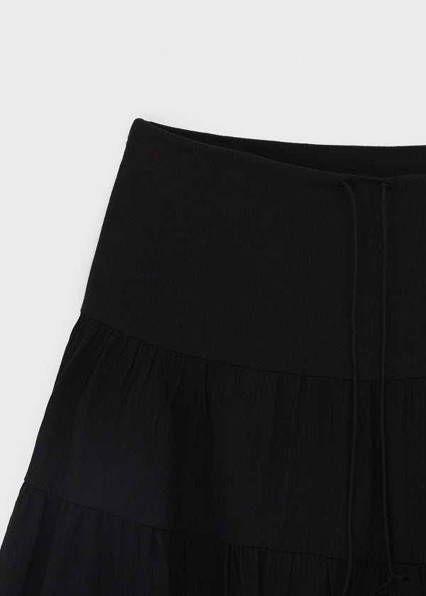 Apello Tiered Midi Skirt