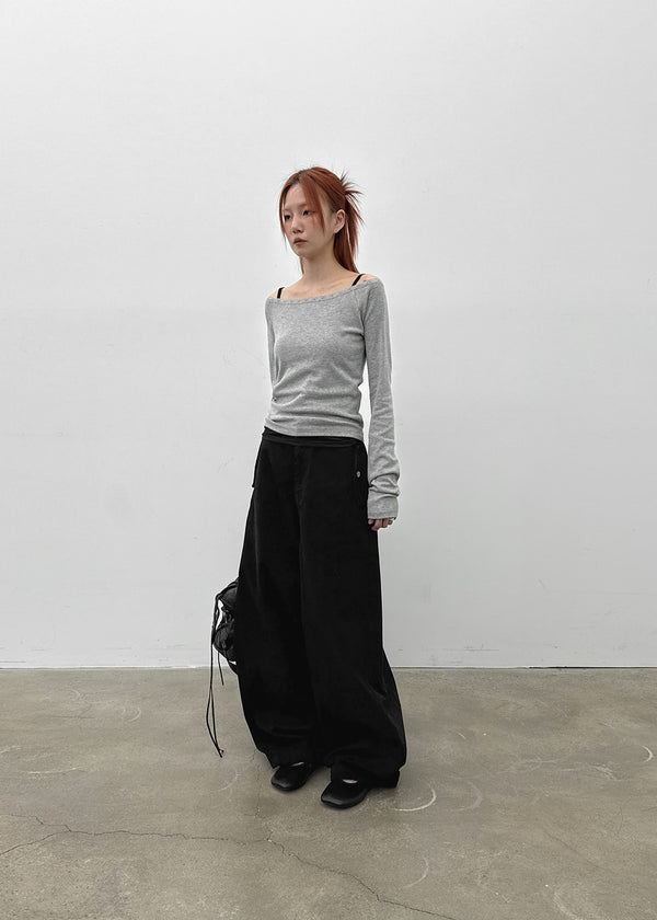 [MADE] Peacock Balloon Cotton Pants