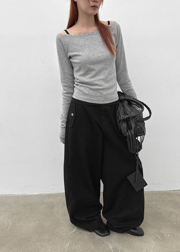 [MADE] Peacock Balloon Cotton Pants