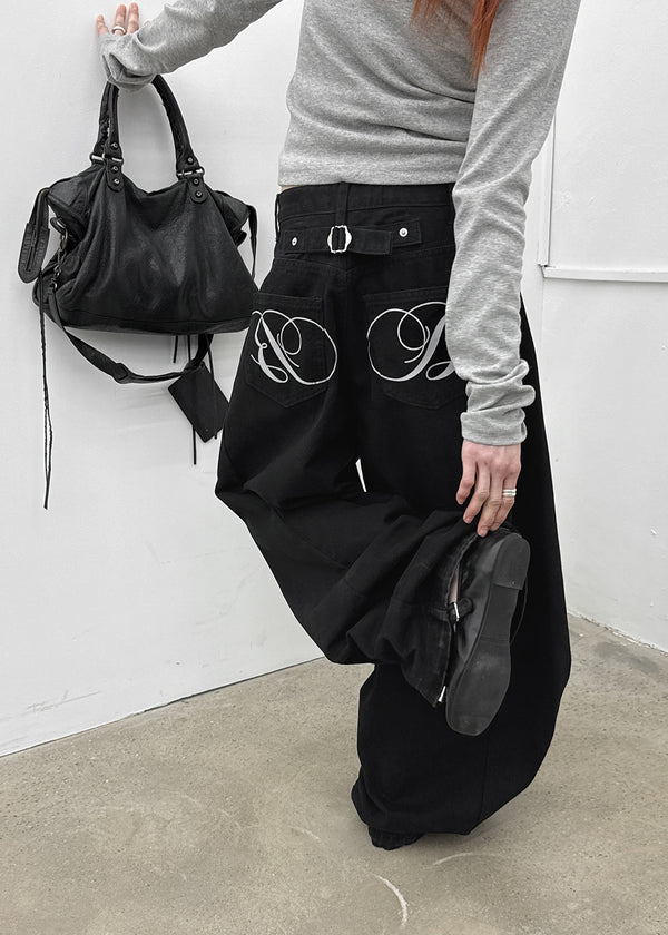 [MADE] Peacock Balloon Cotton Pants