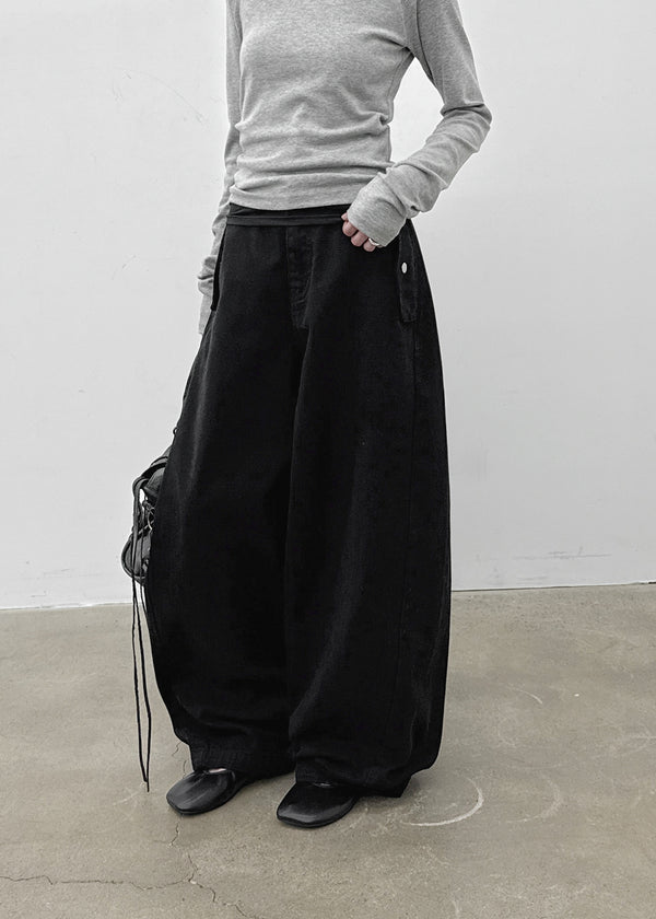 [MADE] Peacock Balloon Cotton Pants