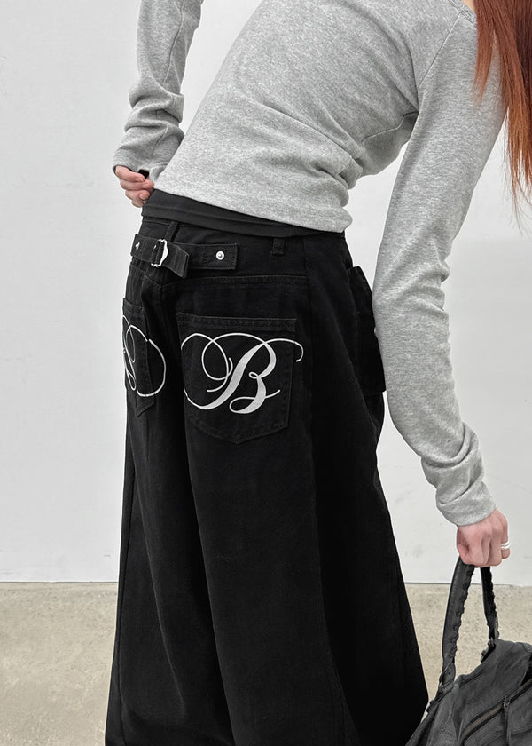 [MADE] Peacock Balloon Cotton Pants