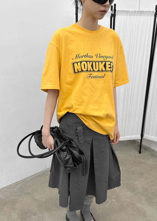 Marita Overfit Lettering Short Sleeve Tee