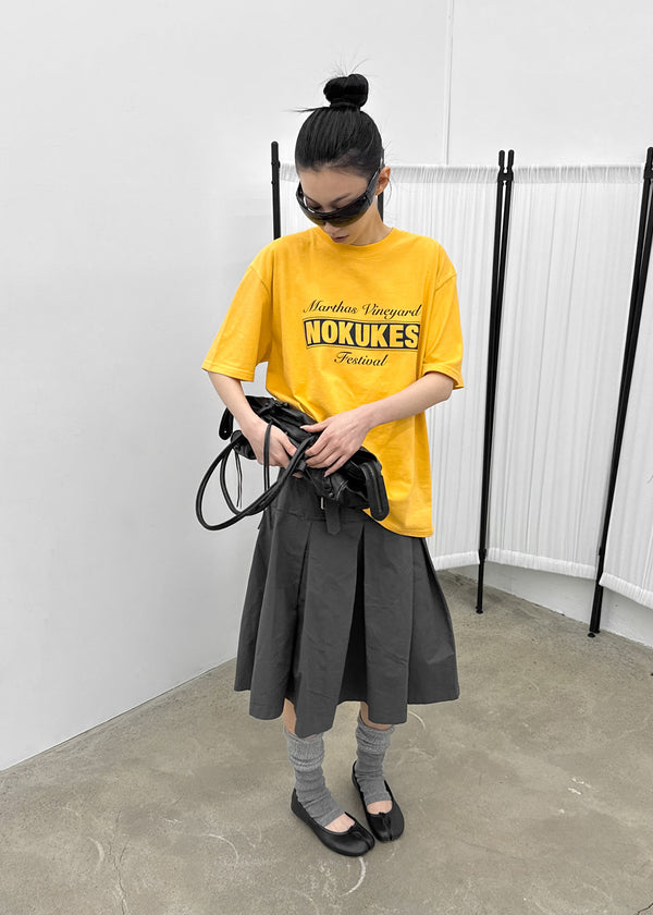 Marita Overfit Lettering Short Sleeve Tee