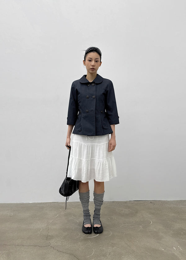 Apello Tiered Midi Skirt