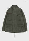 (UNISEX) Forep Washed Cotton Field Jacket