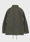 (UNISEX) Forep Washed Cotton Field Jacket
