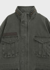 (UNISEX) Forep Washed Cotton Field Jacket
