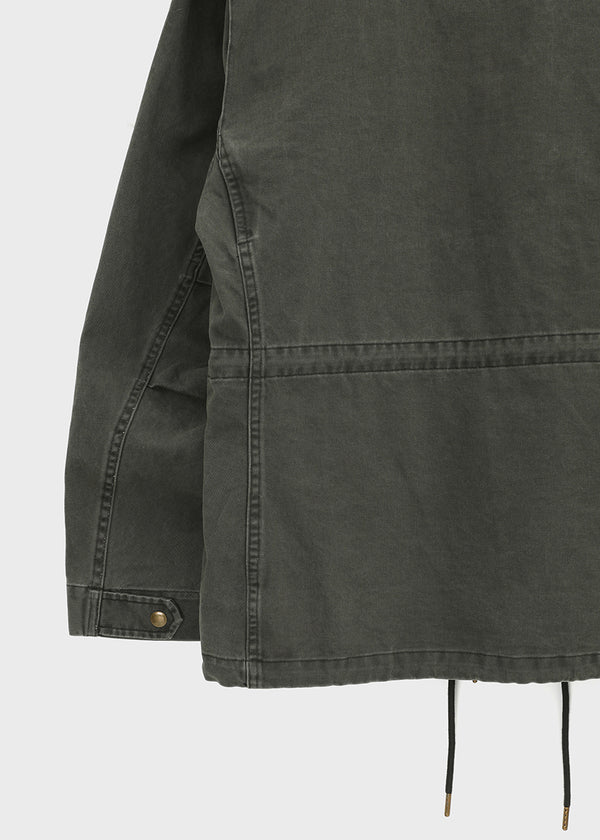 (UNISEX) Forep Washed Cotton Field Jacket