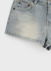 Tonnoa Washing Short Denim Pants