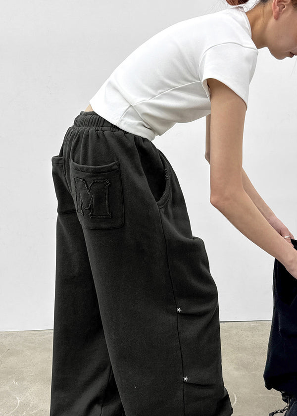 [MADE] Plbun Applique Banding Pants (Set Available)