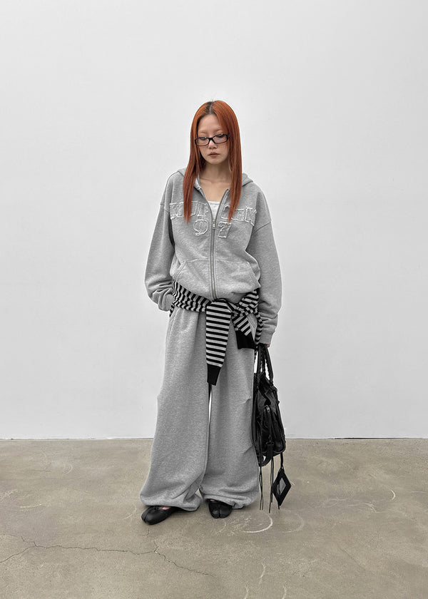 [MADE] Plbun Applique Hood Zip-Up (Set Available)