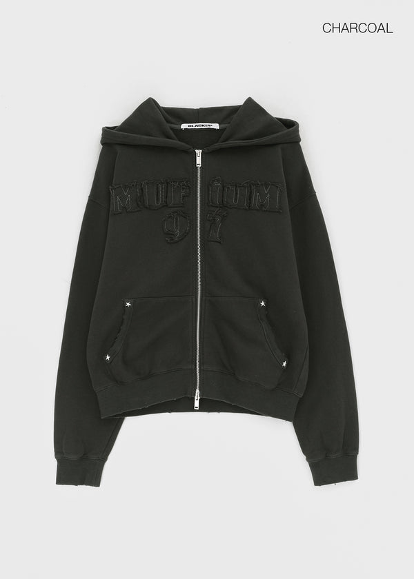 [MADE] Plbun Applique Hood Zip-Up (Set Available)