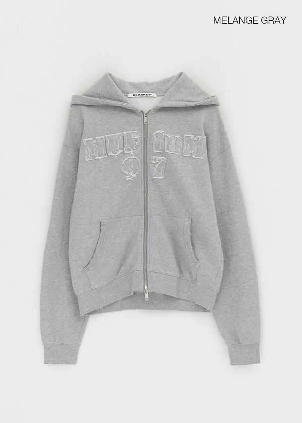 [MADE] Plbun Applique Hood Zip-Up (Set Available)