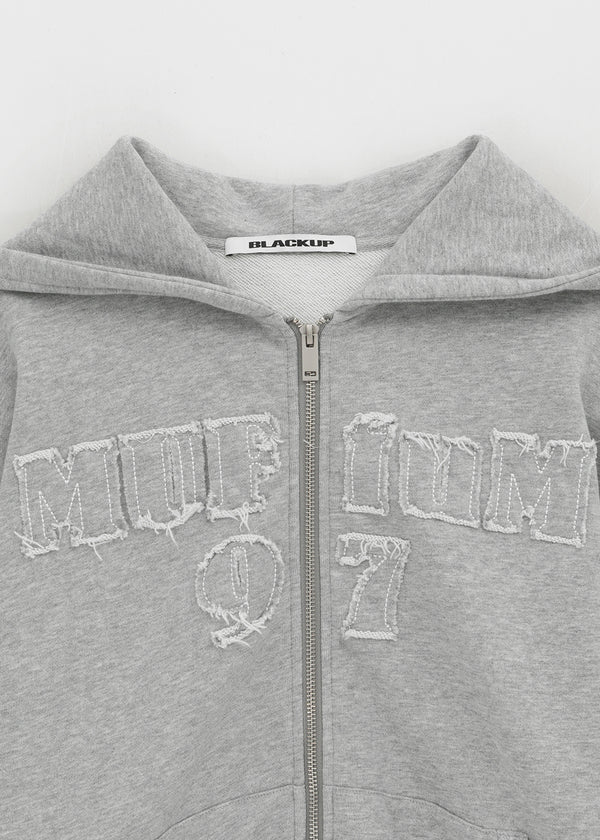 [MADE] Plbun Applique Hood Zip-Up (Set Available)