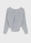 Gerent Back Hole V-neck Knit