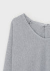 Gerent Back Hole V-neck Knit