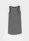 Cieron Striped U-neck Long Sleeveless