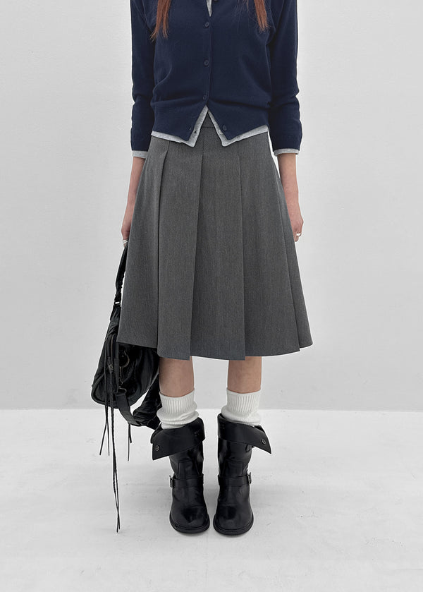 Singtoni Pleated Midi Skirt