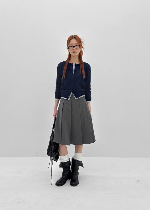 Singtoni Pleated Midi Skirt