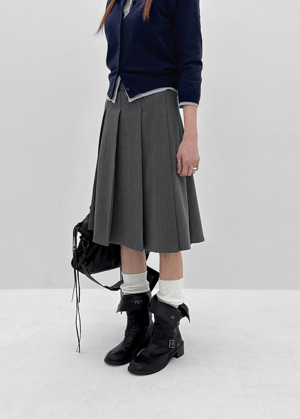 Singtoni Pleated Midi Skirt