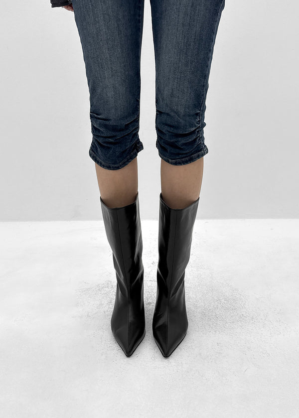 Wanico Stiletto Heeled Middle Boots