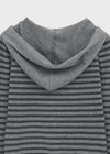 [MADE] Ripol Stripe Knit Hood Zip-Up (Set Available)